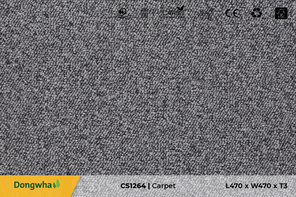 Sàn nhựa Dongwha CS1264 Carpet – 3mm