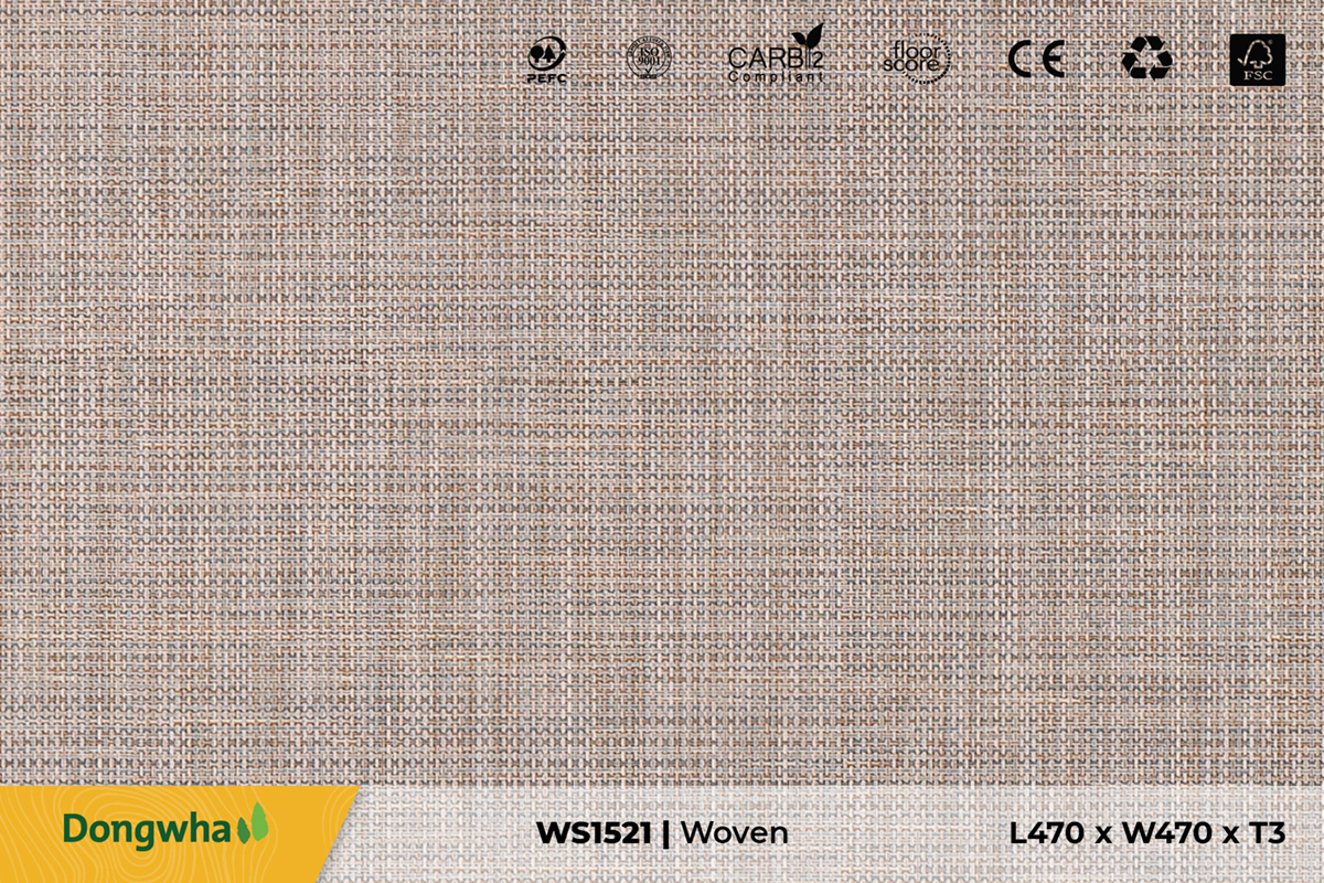 Sàn nhựa Dongwha WS1521 Woven – 3mm