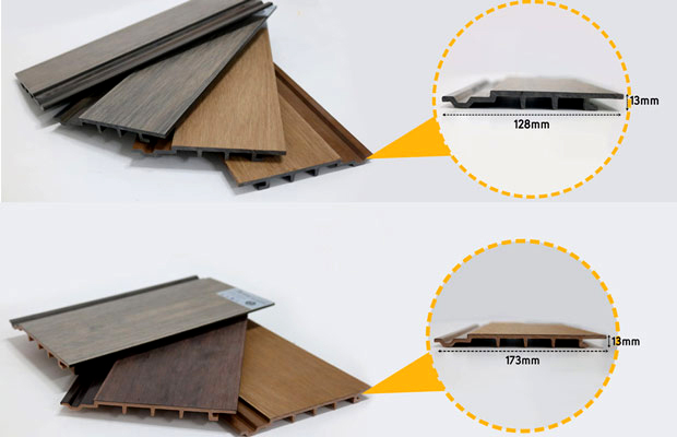 Kích thước tấm gỗ ốp ngoài trời Skywood
