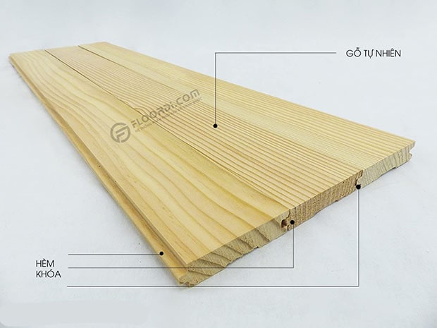 Cấu tạo ván gỗ tự nhiên solid nguyên tấm