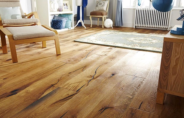 Sàn nhà gỗ tự nhiên với bề mặt đạt đến đỉnh cao của sự chân thực