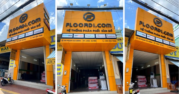 Hệ thống phân phối sàn nhựa dán keo Floordi