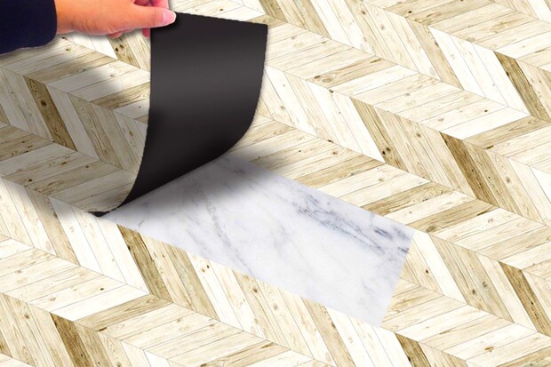 Sàn nhựa dán keo dễ dàng lắp đặt