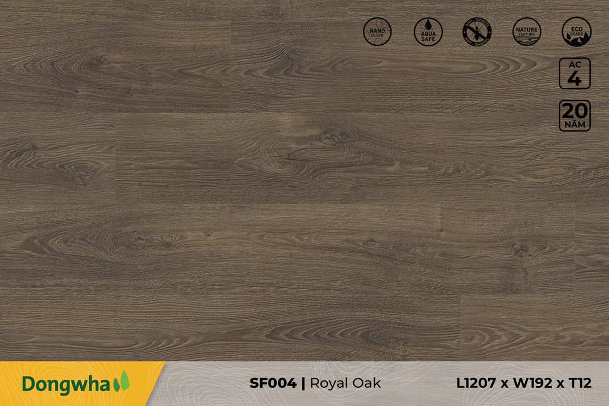 Sàn gỗ SF004 – Royal Oak – 12mm