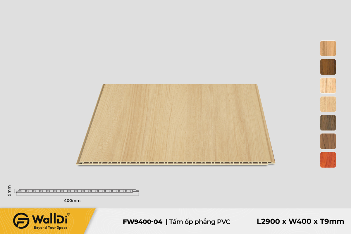 Tấm ốp tường FW9400-04 – Nice Oak – 9mm